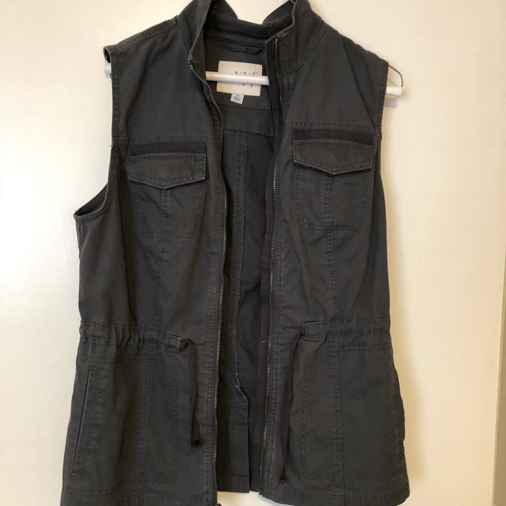 Gray Utility Vest